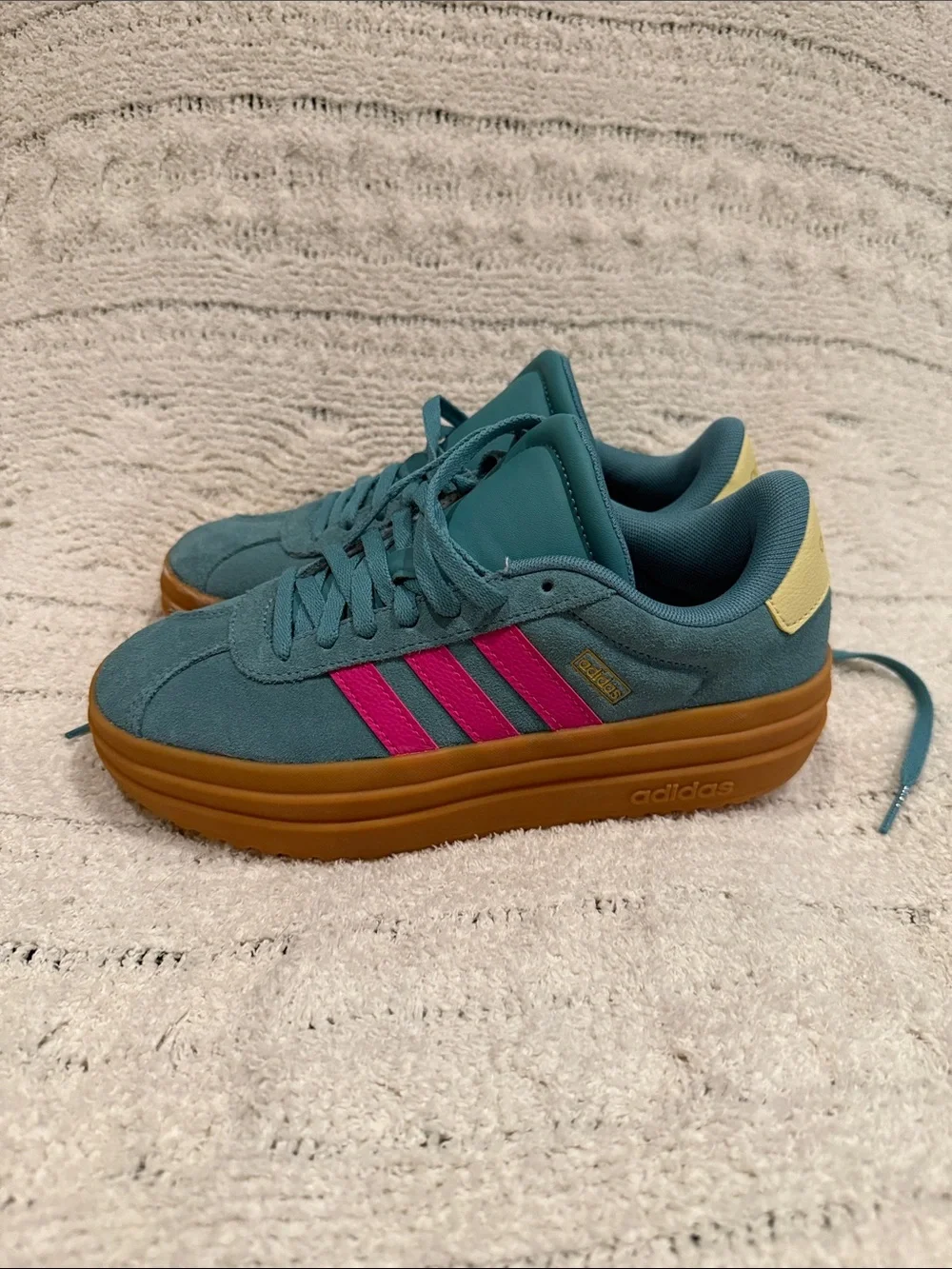 Adidas GIRLS' ADIDAS BIG KIDS VL COURT BOLD PLATFORM SNEAKERS